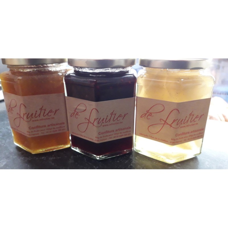 Confiture de poire et vanille