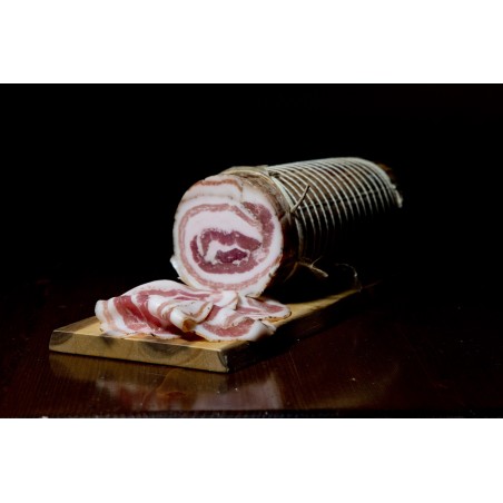 Pancetta en tranches épaisses