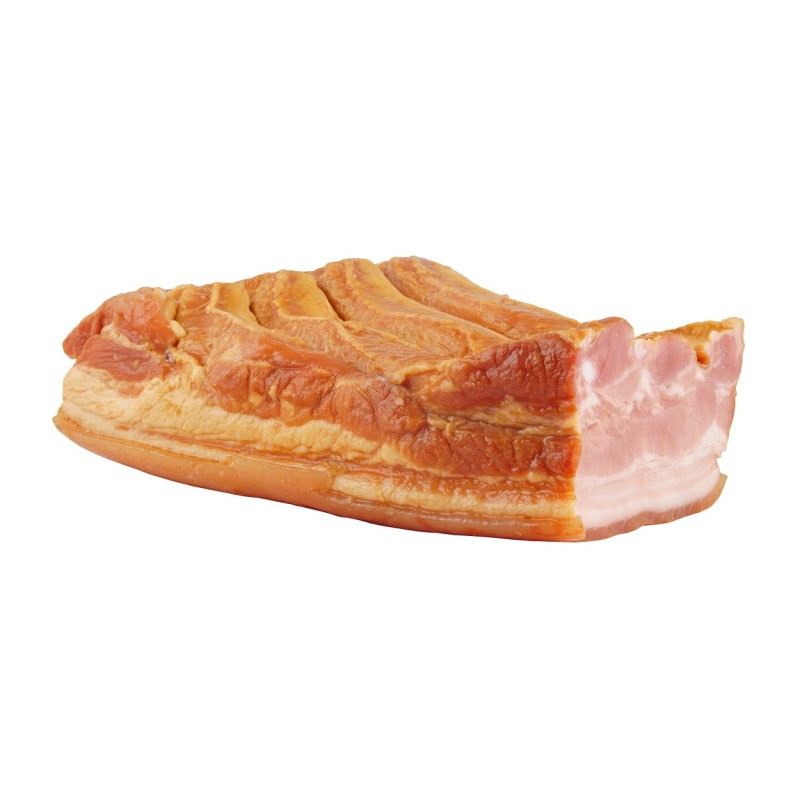 Lard fumé en tranches